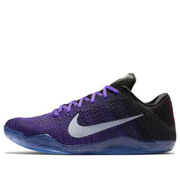 Кроссовки kobe 11 elite low Nike, фиолетовый 822675-510 | purple/white/black/gold/red