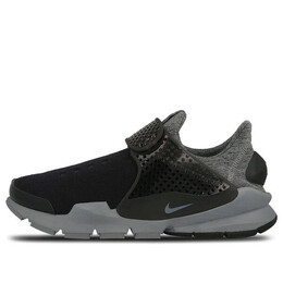 Кроссовки носок дротик технический флис Nike, черный 834669-001 | black/black-cool grey