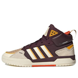 Кроссовки нео 100дб Adidas, коричневый gy4789 | brown/cream/yellow