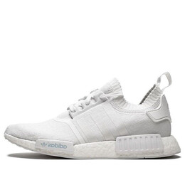 Кроссовки nmd_r1 primeknit Adidas, белый ba8630 | white/white