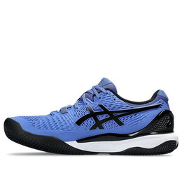 Кроссовки гель разрешение 9 глина Asics, синий 1041a375-401 | blue