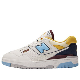 Кроссовки 550 New Balance, белый bb550ncf | white/yellow/blue