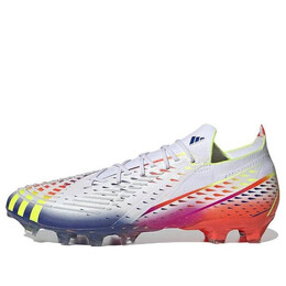 Кроссовки Predator Edge.1 ag Adidas, белый gz6107 | white/blue/yellow