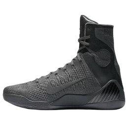 Кроссовки kobe 9 elite Nike, серый 869455-002 | grey/black