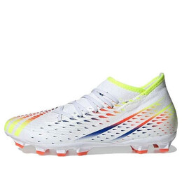 Кроссовки pator edge.3 hg ag Adidas, белый gw0956 | white/yellow/blue