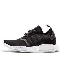 Кроссовки nmd_r1 primeknit Adidas, черный ba8629 | black/white