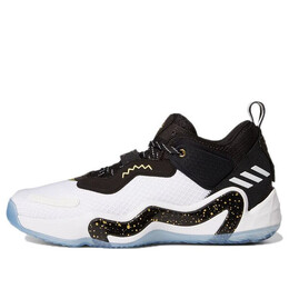 Кроссовки don выпуск #3 gca Adidas, черный gv7259 | black/white