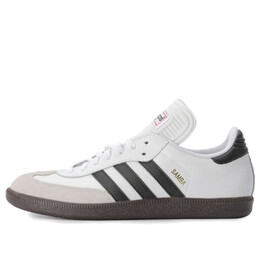 Кроссовки самба классика Adidas, белый 772109 | white/white