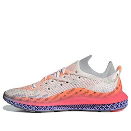 Кроссовки 4d fusion Adidas, белый fz3894 | white/orange/purple