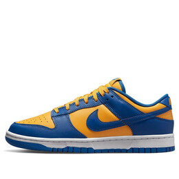 Кроссовки данк лоу Nike, голубой dd1391-402 | blue jay/university gold/white/blue jay