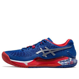 Кроссовки Gel Resolution 9 ограниченный тираж Asics, синий 1041a443-400 | asics blue/pure silver