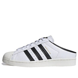 Кроссовки суперзвезда мулы Adidas, белый fx5851 | white/black