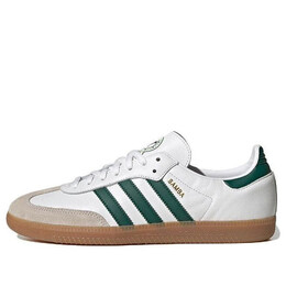 Кроссовки самба команда Adidas, белый hq7036 | white/green