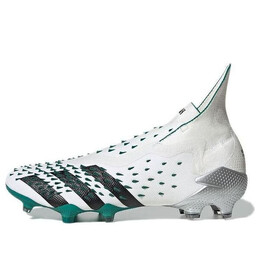 Кроссовки Predator Freak eqt fg Adidas, белый gx0224 | white/black/green