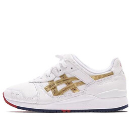 Кроссовки x kith gel lyte 3 og Asics, белый 1203a044-100 | white/gold
