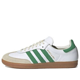 Кроссовки x sporty & rich samba og Adidas, белый hq6075 | white/green