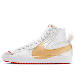 Кроссовки блейзер средний 77 джамбо Nike, белый fb1882-121 | summit white/sesame-white-safety orange-univ red