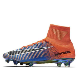 Кроссовки ea sports x mercurial superfly Nike, красный 852512-804 | red/blue/fluorescent green/black