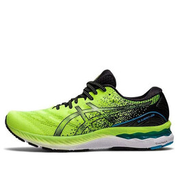 Кроссовки гель нимбус 23 Asics, зеленый 1011b004-300 | green/black