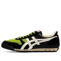 Кроссовки Ultimate 81 ex shoes Onitsuka Tiger, черный 1183b536-002 | black / white / green