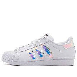 Кроссовки суперзвезда j Adidas, белый aq6278 | footwear white/metallic silver