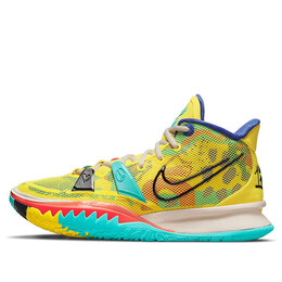 Кроссовки kyrie 7 ep Nike, желтый cq9327-700 | yellow strike/green abyss/bright crimson/black