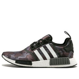 Кроссовки xa bathing ape nmd_r1 Adidas, черный ba7325 | black