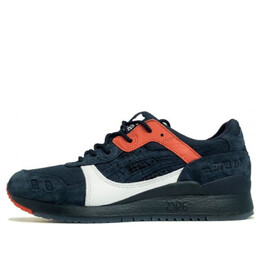 Кроссовки kickslab x gel lyte iii Asics, синий h6e1k-5858 | navy blue/navy blue
