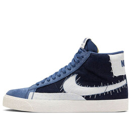 Кроссовки блейзер средний sb Nike, синий ct0715-400 | blue
