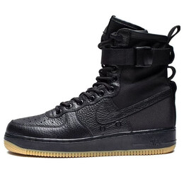 Кроссовки sf air force 1 Nike, черный 864024-001 | black/gum