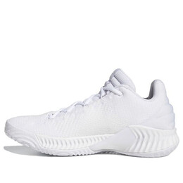 Кроссовки pro bounce 2018 низкие Adidas, белый fw0903 | white