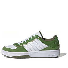 Кроссовки оригинальные туфли Courtic Adidas, зеленый ji2553 | green/white