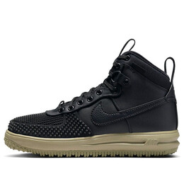 Кроссовки lunar force 1 duckboot Nike, черный dz5320-001 | black/black/neutral olive