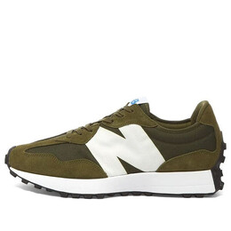 Кроссовки 327 New Balance, зеленый ms327cpe | green/white