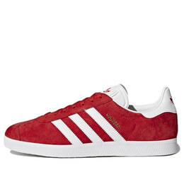Кроссовки газель Adidas, красный s76228 | red/white