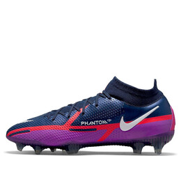 Кроссовки фантом gt2 elite df fg Nike, синий cz9889-415 | blue/purple/white/red