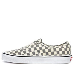 Кроссовки authentic 'washed checkerboard - asphalt' Vans, серый vn0a2z5ihqe | gray/white