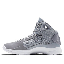 Кроссовки hyperdunk lux luxury cool grey Nike, серый 818137-002 | gray/white