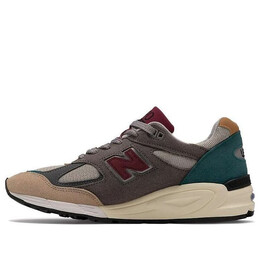 Кроссовки 990v2 сделано в США New Balance, хаки m990cp2 | khaki/gray/green/red