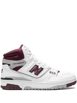 Высокие кроссовки 650 New Balance, белый bb650rch | белый