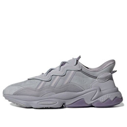 Кроссовки оригинальные ozweego cozy износостойкие кроссовки Adidas, серый gy1027 | grey/purple