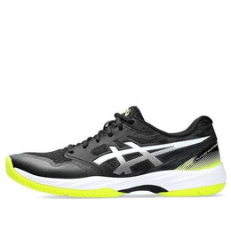 Кроссовки гель корт хантер 3 Asics, черный 1071a088-001 | black/white/neon