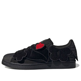 Кроссовки тающая грусть x суперзвезда Adidas, черный gz6985 | black/red