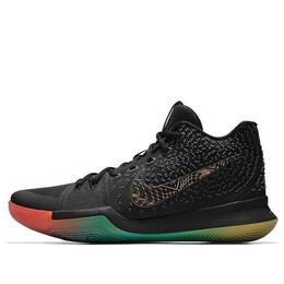 Кроссовки kyrie 3 id Nike, черный aa2245-991 | black/red/green/yellow