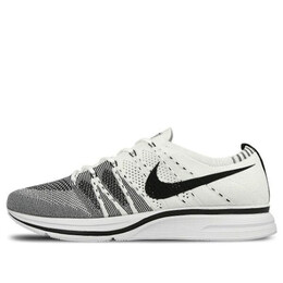 Кроссовки flyknit trainer 2017 Nike, белый ah8396-100 | white/black
