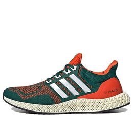 Кроссовки ультра 4д Adidas, зеленый q46439 | collegiate green/footwear white/collegiate orange