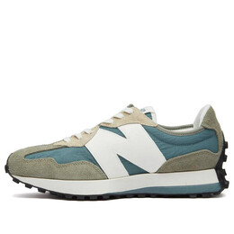 Кроссовки 327 New Balance, синий ms327cr | blue/olive green