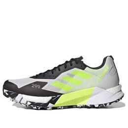 Кроссовки terrex agravic ultra trail Adidas, белый fy7629 | white/black/yellow