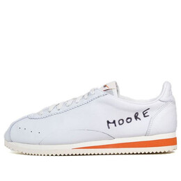 Кроссовки kenny moore x classic cortez qs Nike, белый 943088-100 | creamwhite/creamwhite