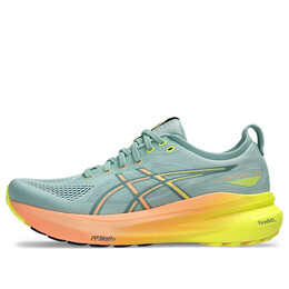 Кроссовки гель каяно 31 Asics, синий 1011b929-750 | light celadon/safety yellow